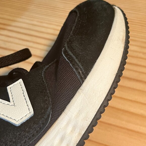 Women's Black and White New Balance X-70 Sneakers Size 6.5 - Picture 8 of 13